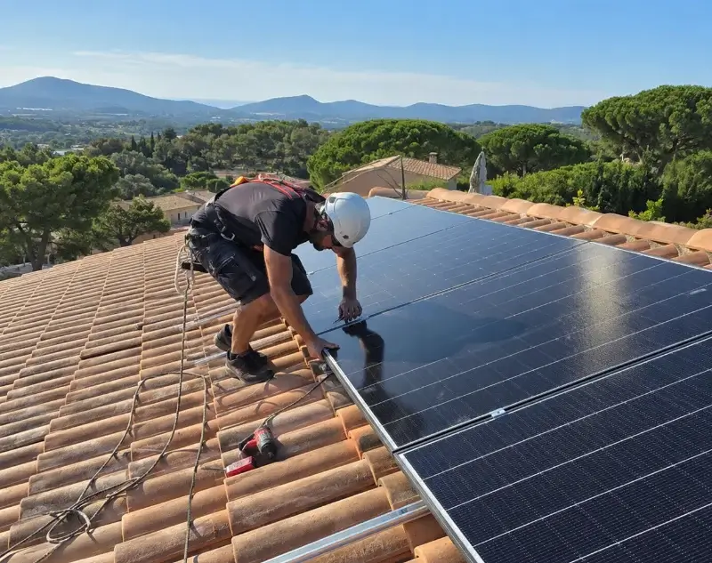 Installateur panneaux solaires Solesmes — pose photovoltaïque sur toiture